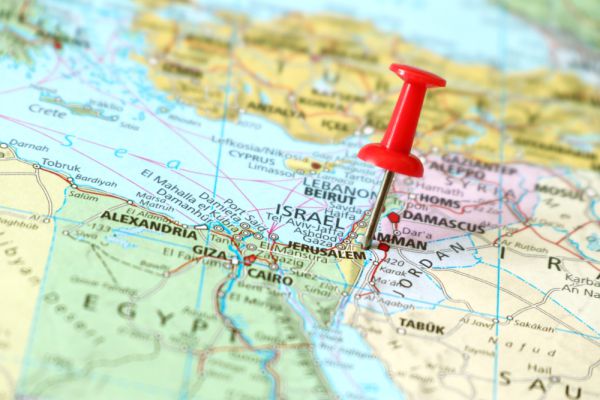 שגרירות ישראל באו"ם פרסמה מפה ללא שטחי יו"ש