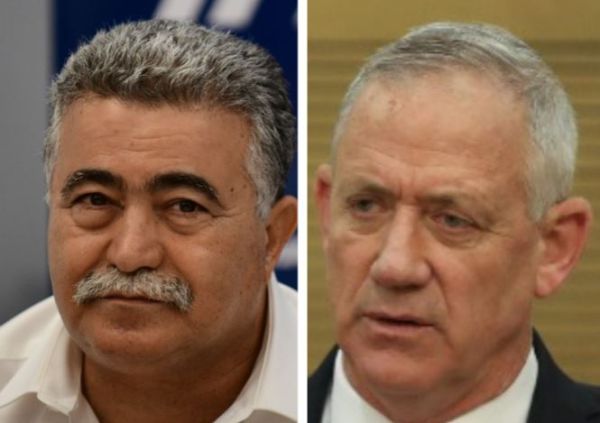 איחודים בשמאל: עמיר פרץ וגנץ ייפגשו בימים הקרובים