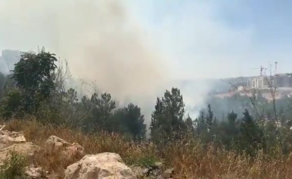 גן ילדים ובית מדרש פונו; הושגה שליטה על השריפה בירושלים