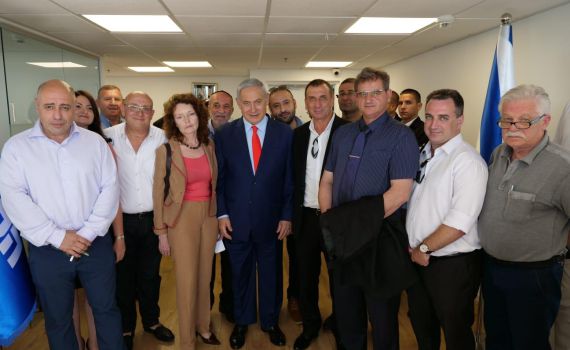 נתניהו במטה הרוסי בליכוד "ליברמן רק ססמאות"