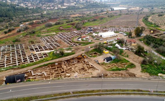 ישוב חקלאי מלפני 9,000 שנה התגלה ליד מוצא