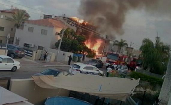 צפו: כך הוצת הבית של הגננת המתעללת