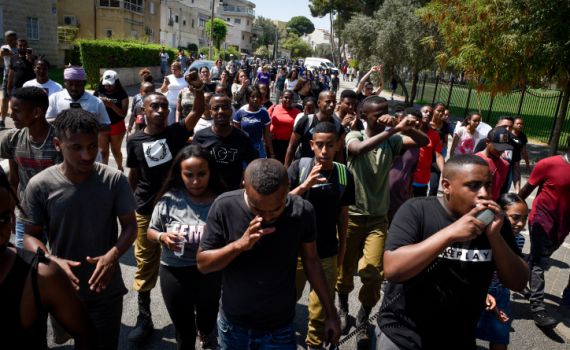 בעקבות אירוע הירי: מחאה בקהילה האתיופית