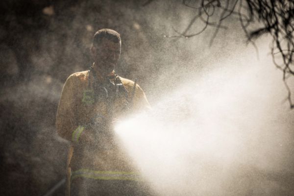 חום קיצוני וגל שריפות בכל הארץ- שריפה ענקית בחיפה