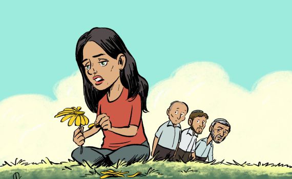 קריקטורה: איילת שקד לא מצליחה לבחור מפלגה