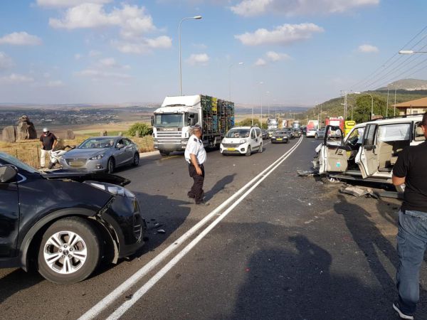 9 פצועים בתאונות דרכים קשות בצפון ובירושלים