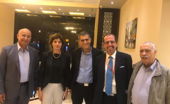 מרצ ברמאללה עם רה"מ הפלסטיני: "יש פרטנר"