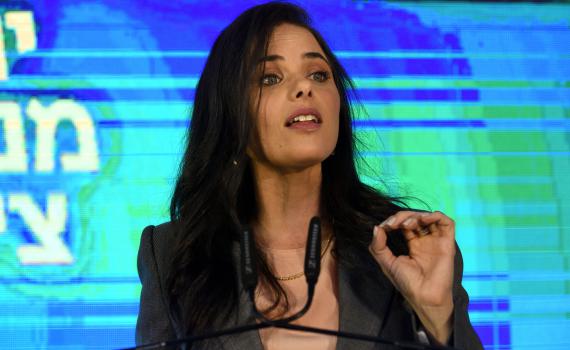 שקד: "לממשלה בלי ריבונות אין זכות קיום"