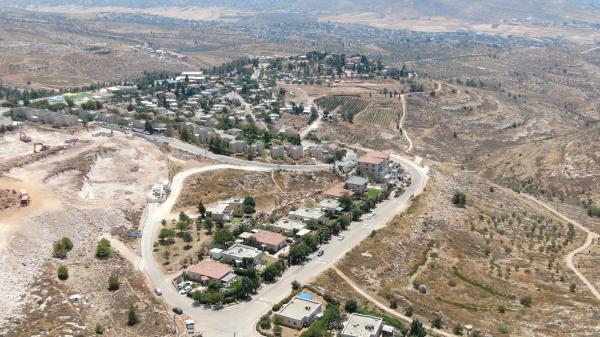 גם לאחר 40 שנה היישוב אלון מורה בתנופת בנייה