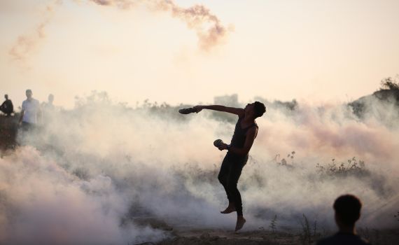 כוח צה"ל הסתער על מחבל חמוש שהתקרב לגבול עזה