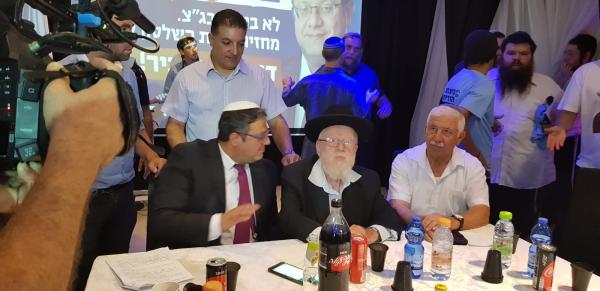 בן גביר: "הלכנו יד ביד עם פייגלין, עכשיו תצביעו עוצמה יהודית"