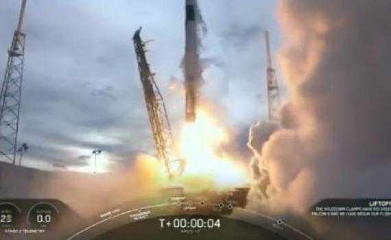 גאווה ישראלית: צפו בעמוס 17 משוגר לחלל בהצלחה