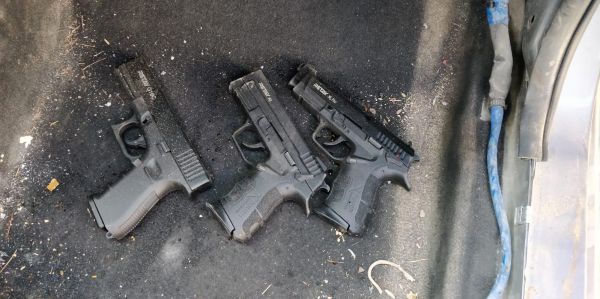 3 פלסטינים נתפסו בטול כרם עם כלי נשק ברכבם