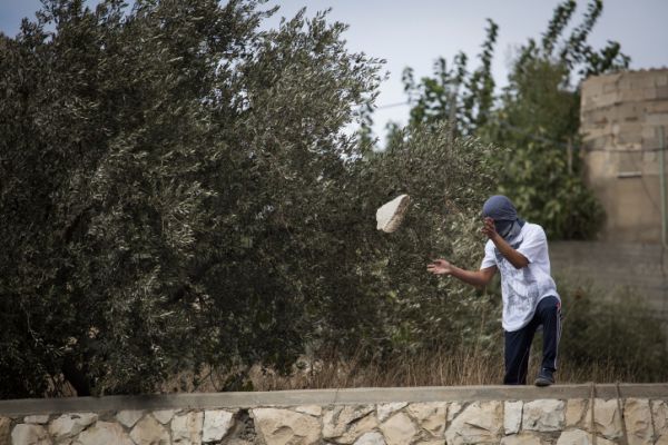 פיגוע אבנים סמוך ליישוב כרמי צור בגוש עציון