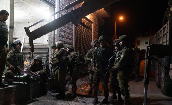 צפו: לוחמי צה"ל החרימו מכונה לייצור נשק