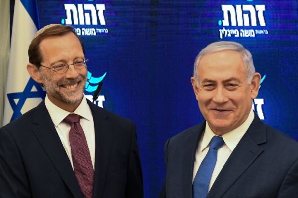 סקר מנדטים ראשון ללא מפלגת 'זהות'