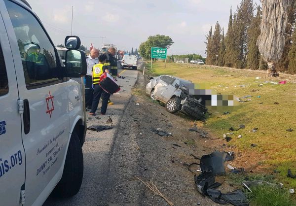 בוקר קשה בכבישים: הרוג בתאונת דרכים בכביש 90
