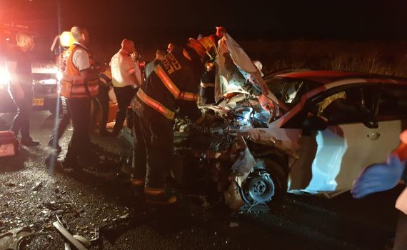 12 פצועים בתאונת דרכים קשה בצפון