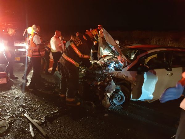 12 פצועים בתאונת דרכים קשה בצפון