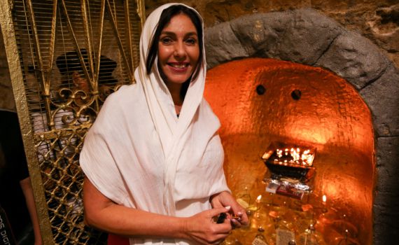 גם רשב"י גויס: הפרשת חלה עם רגב והרבנית קוק