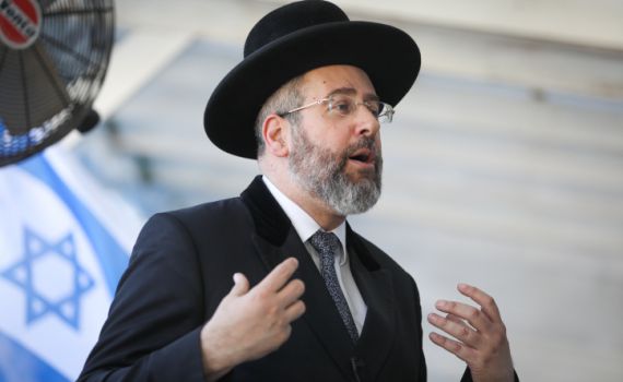 הרב הראשי לשחמטאי הסרוג: "קידשת שם שמיים"