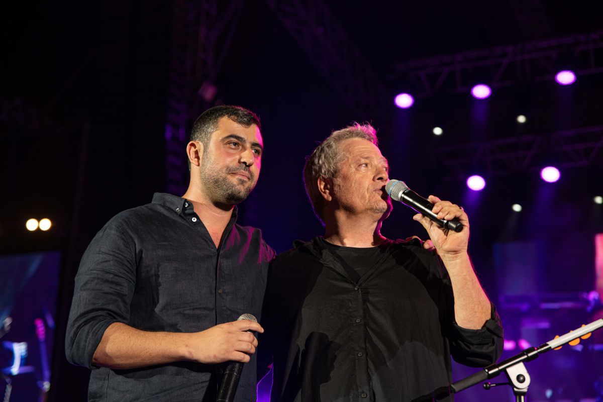 מול 12 אלף איש: שלמה ארצי וישי ריבו התאחדו שוב