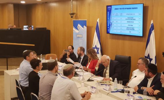 סופית: זו רשימת הימין המאוחד לכנסת ה-22