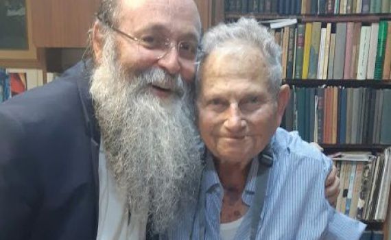 דברי הספד הרב בורשטין על יהודה נוימן זצ"ל