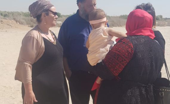 בזמן הדיון בפסילה, גופשטיין יצא לחלץ יהודיה מעזה