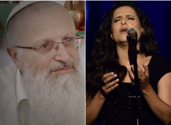 צפו: מה עשתה מירי מסיקה אצל הרב שמואל אליהו?