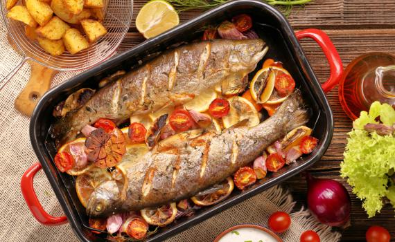 סורגים שבת: מתכון לדגים בתנור תוך 20 דקות