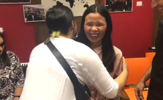 מרגש: הכוכבת הבינלאומית הגיעה לפגוש את שלוה