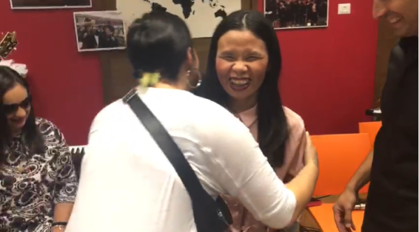 מרגש: הכוכבת הבינלאומית הגיעה לפגוש את שלוה