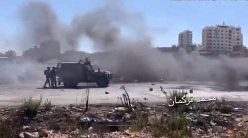 דיווח: עימותים בין צה"ל לפלסטינים בכניסה לביר זית