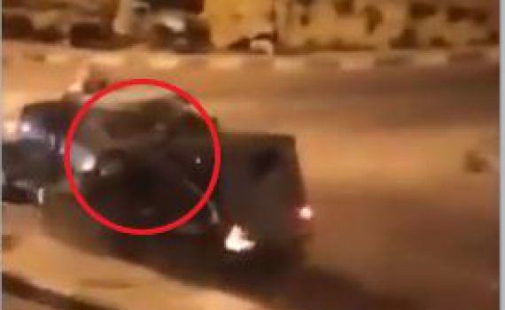 שני רכבים צבאיים התנגשו כתוצאה מיידוי אבנים