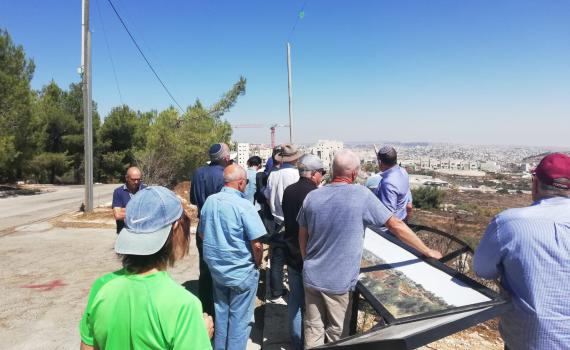 מפקדים למען ביטחון ישראל בסיור ביהודה ושומרון