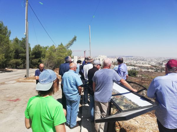 מפקדים למען ביטחון ישראל בסיור ביהודה ושומרון