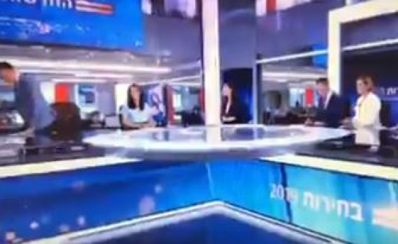 "תמיד חושש מזה": כתב חדשות 12 מעד בשידור חי