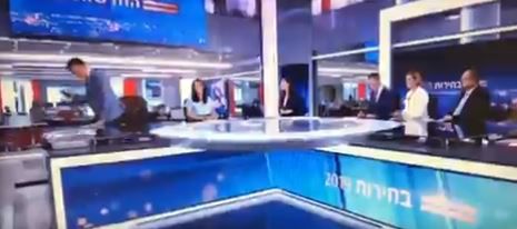 "תמיד חושש מזה": כתב חדשות 12 מעד בשידור חי