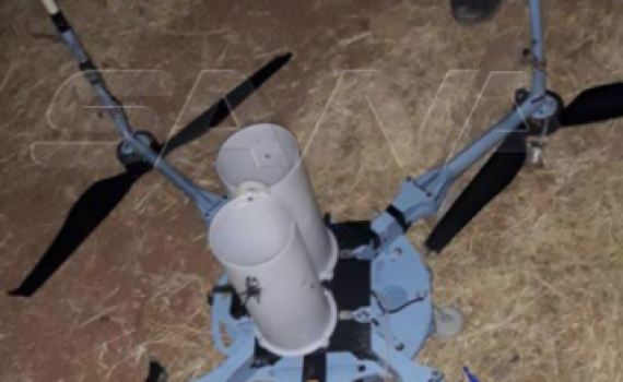 צה"ל מאשר: "הרחפן שהופל בסוריה איננו ישראלי"