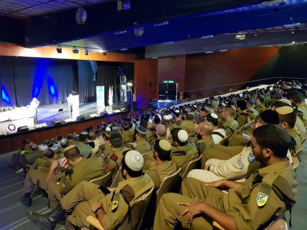 "חיזוק הרוח" | טקס מצטייני חיל הרבנות הצבאית
