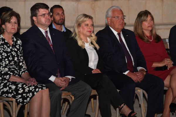 "קשר עמוק" | שרה נתניהו בטקס זיכרון לאסון התאומים