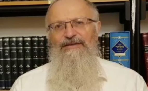 הרב שמואל אליהו בקריאת חירום אחרונה