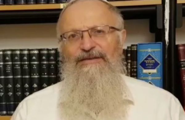 הרב שמואל אליהו בקריאת חירום אחרונה