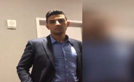 צפו: עיתונאי ישראלי גורש מכנס של נשיא איראן