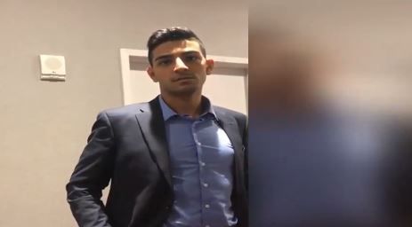 צפו: עיתונאי ישראלי גורש מכנס של נשיא איראן