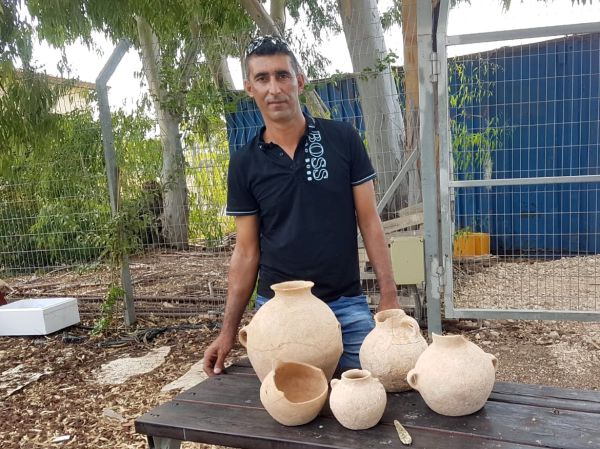 תושב הגליל מצא כלי חרס המתוארכים לימי נח