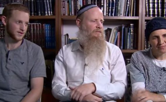 "המשפט הראשון של אבא- נשמח בשביל עם ישראל"