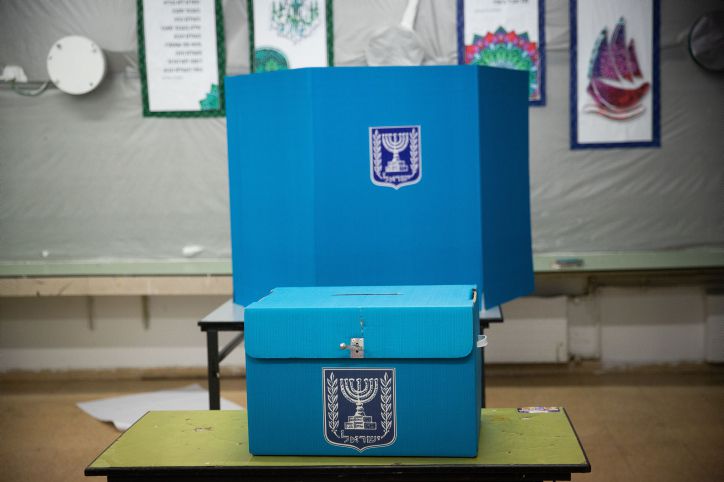 נפץ הושלך מחוץ לקלפי באבו גוש, החשוד נעצר