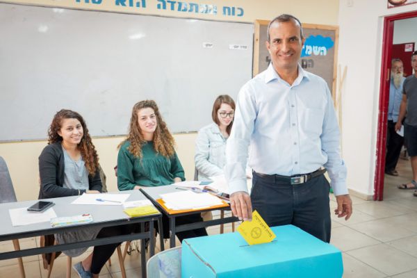 ירידה משמעותית באחוזי ההצבעה ביישובי יו"ש